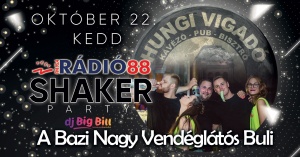 Shaker Party-Összerázzuk a Szegedi Vendéglátósokat