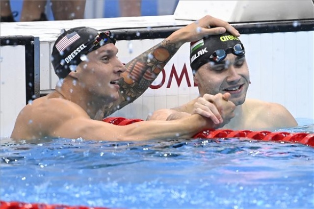 Tokió 2020 - Úszás - Milák Kristóf ezüstérmes 100 méter pillangón