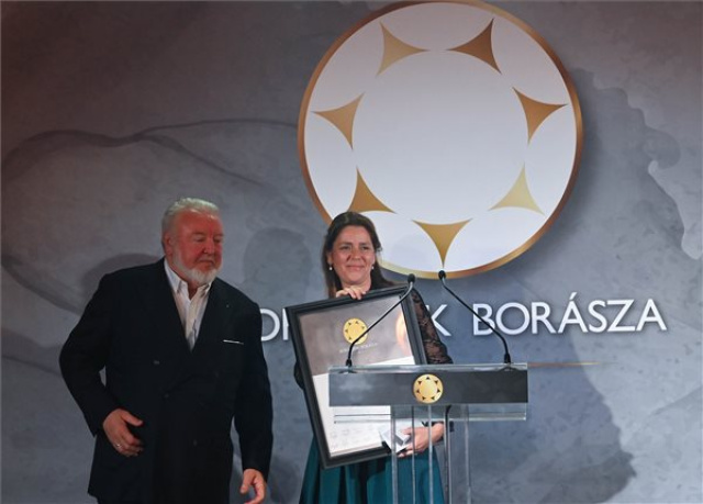 A Borászok Borásza díjátadója Budapesten