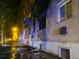 Kigyulladt egy lakás az Arany János utcában