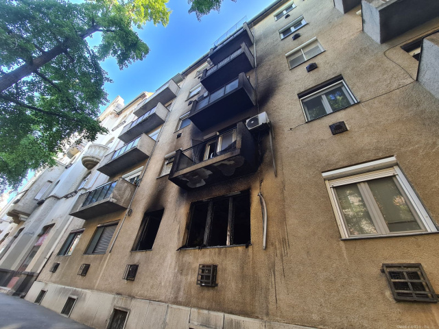 Kiégett Arany János utcai lakás