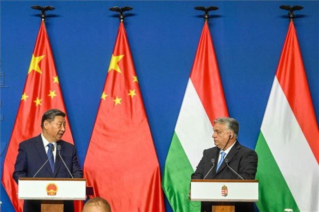 A kínai elnök Budapesten