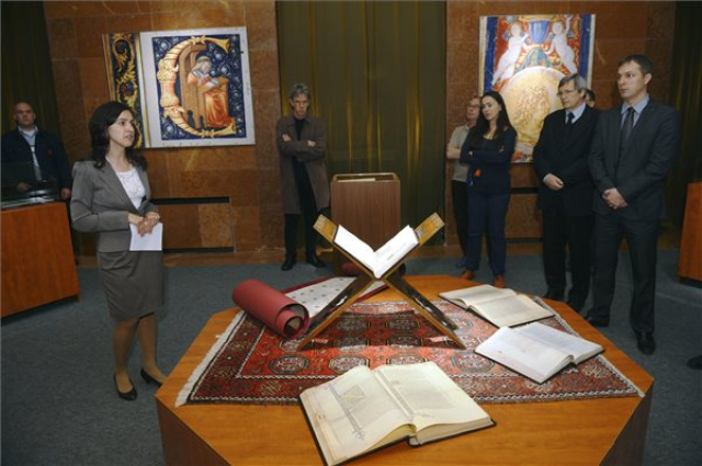 A Szultán ajándéka. Négy corvina a Szeráj könyvtárából - Kiállítás az Országos Széchényi Könyvtárban