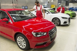 Elkezdődött az Audi TT Roadster sorozatgyártása Győrben
