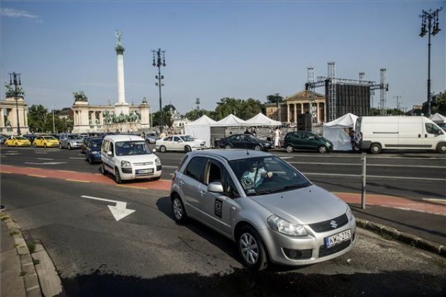 Uber - Az utolsó kör - Demonstráció Budapesten