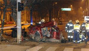 Halálos autóbaleset történt Budapesten
