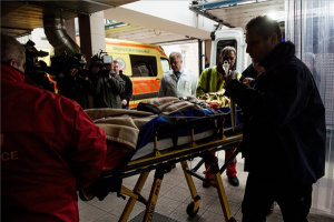 Veronai baleset - Hazahozták az egyik sérültet