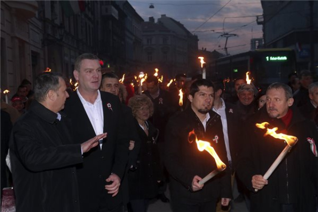 Március 15. - Miskolcon emlékezett az 1848-49-es forradalomra az MSZP