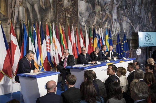 EU-csúcs - A Római Szerződés 60. évfordulója