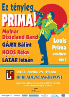 Molnár Dixieland Band - Louis Prima Emlékest (IDŐPONTVÁLTOZÁS!!!)