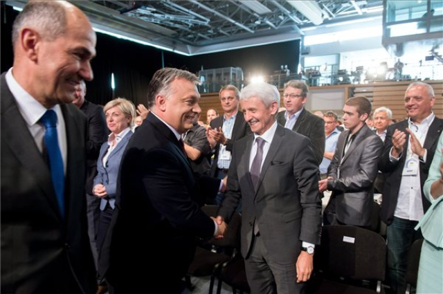 Orbán Viktor a Szlovén Demokrata Párt kongresszusán