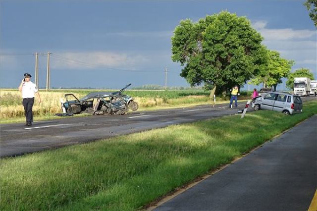 Halálos közúti baleset történt Makó közelében