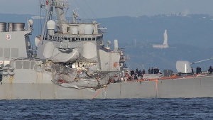 USS Fitzgerald crash