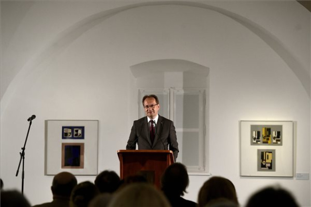 Megnyitották a felújított Vasarely Múzeumot Budapesten