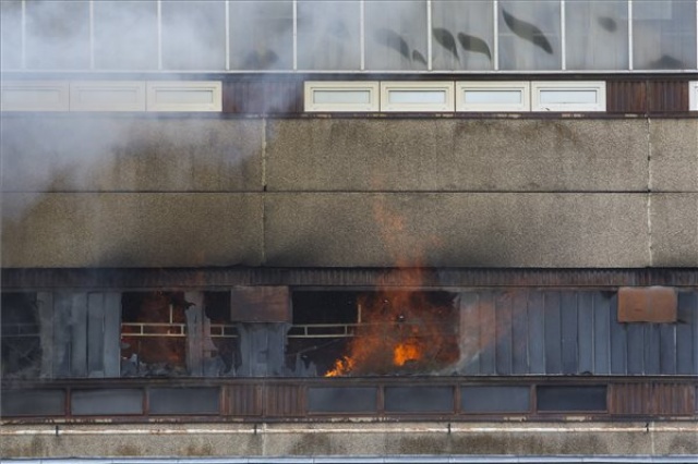 Tűz ütött ki egy nagykanizsai gyárépületben