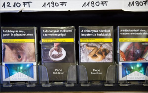 Megjelent az első egységes csomagolásban kapható cigaretta