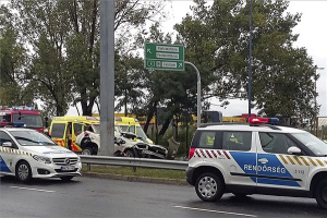Halálos baleset történt a Ferihegyi repülőtérre vezető úton