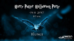 Harry Potter Halloween Party with ESN Szeged