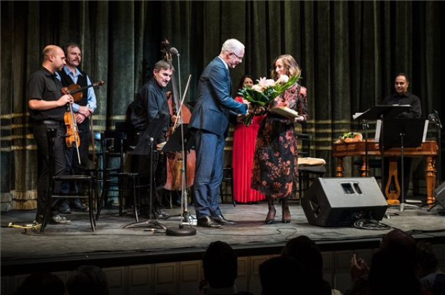 Liszt Ferenc-díjat kapott Szalóki Ági