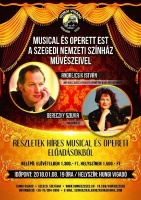 Musical és Operett Est a Szegedi Nemzeti Színház művészeivel