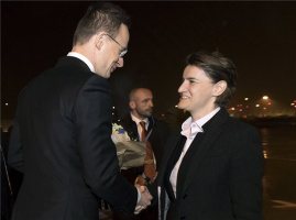 A szerb miniszterelnök Budapesten