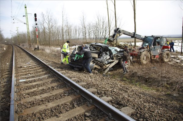 Halálos baleset történt egy vasúti átjáróban Vas megyében