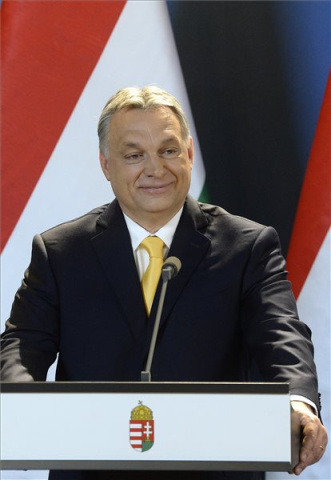 Választás 2018 - Orbán Viktor nemzetközi sajtótájékoztatót tartott a Parlamentben 