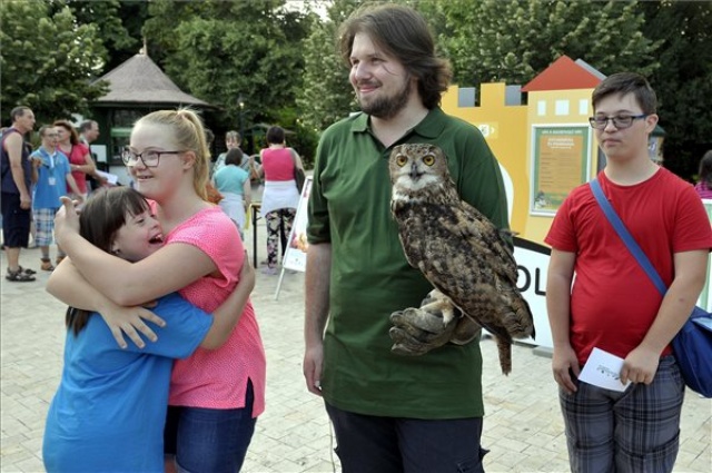 Down-szindrómás gyerekeket lát vendégül a Fővárosi Állat- és Növénykert