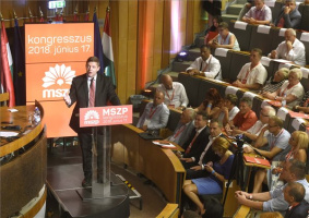 Az MSZP kongresszusa Budapesten