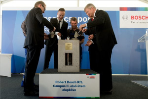 A Bosch 37 milliárd forintos beruházást indít Budapesten