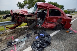 Halálos baleset történt az M9-es autóúton Tolna megyében 