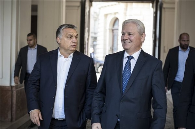 Orbán Viktor és Tarlós István találkozója
