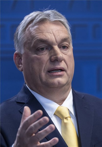 Orbán Viktor évindító sajtótájékoztatója