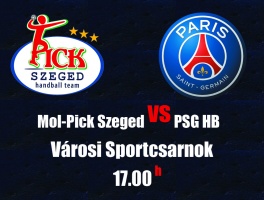 MOL-Pick Szeged - PSG HB beharangozó
