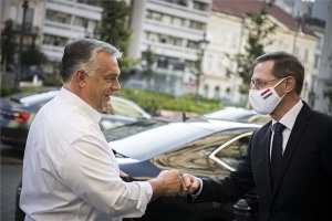 Orbán Viktor a Gazdaságvédelmi Operatív Törzs ülésén