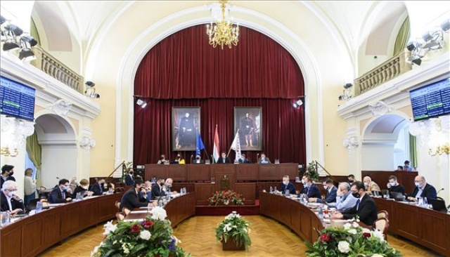A Fővárosi Közgyűlés ülése