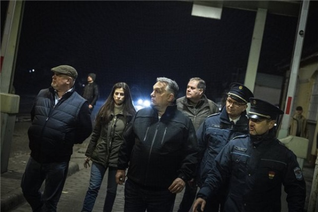 Ukrajnai háború - Orbán Viktor határszemlét tartott