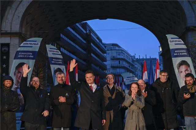Választás 2022 - Az Egységben Magyarországért kampányzárója Budapesten 