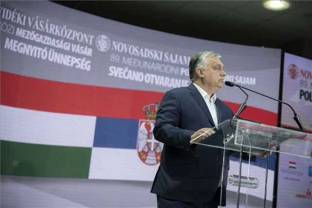 Orbán Viktor Szerbiában