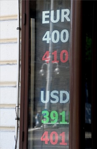 Devizapiac - Tovább gyengült, új mélyponton a forint árfolyama