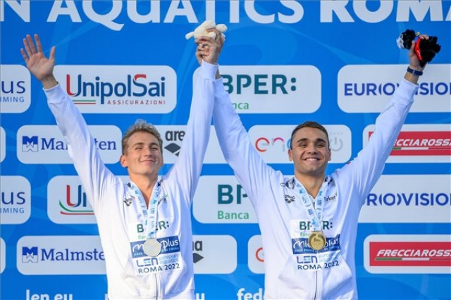 Vizes Eb - Úszás - Milák Kristóf aranyérmes 200 méter pillangón
