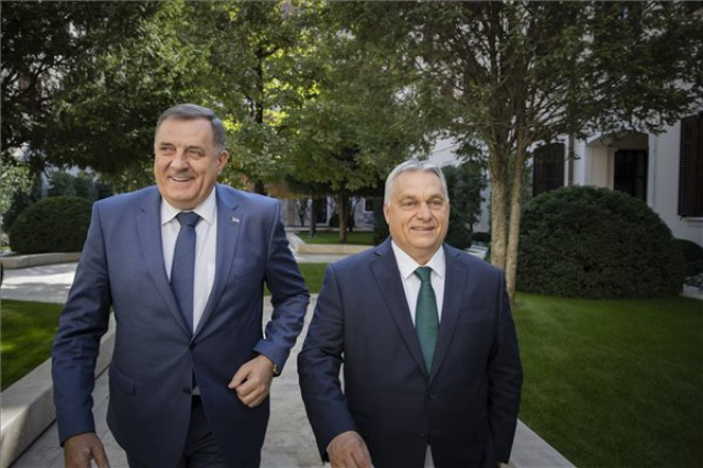 Orbán Viktor és Milorad Dodik találkozója Budapesten