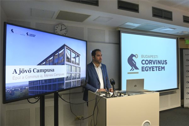 Új kampusszal bővül jövőre a Budapesti Corvinus Egyetem