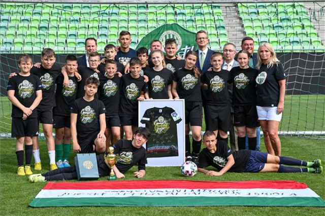 A Fradi SuLiga országos ifjúsági labdarúgó torna záróeseménye a Groupama Arénában