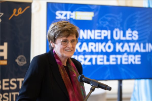 Karikó Katalin látogatása a Szegedi Tudományegyetemen