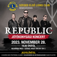 Republic koncert plakát