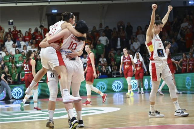 Női kosárlabda olimpiai-selejtező - Magyarország - Spanyolország