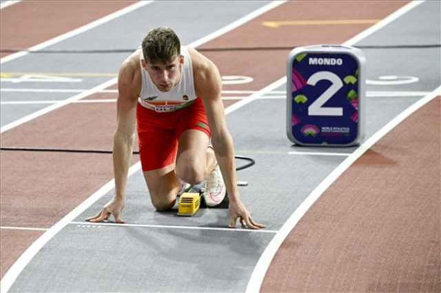 Fedett pályás atlétikai vb Glasgow-ban - Molnár Attila ötödik 400 méteren