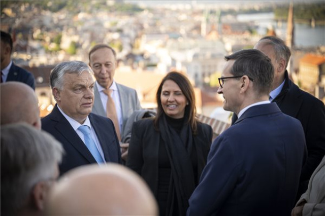Orbán Viktor a CPAC kiemelt résztvevőit fogadta