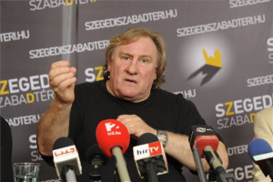 Gérard Depardieu a Szegedi Szabadtéri Játékok sajtótájékoztatóján